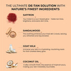 Ghar Soaps Sandalwood & Saffron Magic Soaps For Bath (300 Gms Pack Of 3) | Paraben Free | Chandan & Kesar Bath Soap | Handmade Soaps For Glowing | Skin Brightening Soap For Men & Women