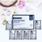 Nutriglow NATURAL'S Wine, Papaya, Gold Kesar, Skin Whitening, Diamond Radiance Facial kit Each 60gm